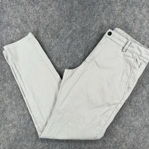 Birddogs Pants Mens 32x32 (Fits 31x29) Gray Chino Built In Liner Stretch